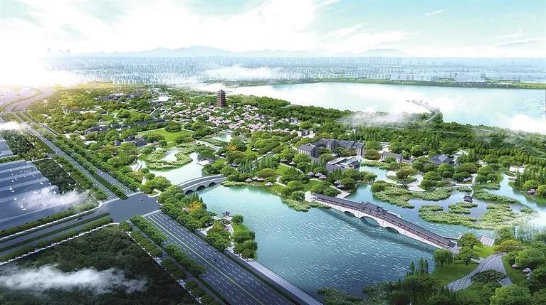 晋阳湖公园对标世界名湖，建7大景区成网红打卡地